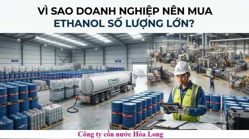 Cồn Ethanol Công Nghiệp Số Lượng Lớn – Giải Pháp Cung Ứng Ổn Định Cho Doanh Nghiệp